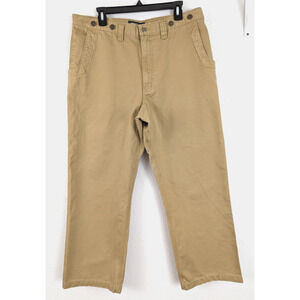 Mountain Khakis sz 38/30 men's Teton Twills Pants tan 100% cotton 2539